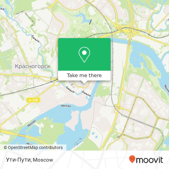 Ути-Пути map