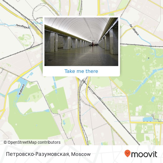 Петровско-Разумовская map