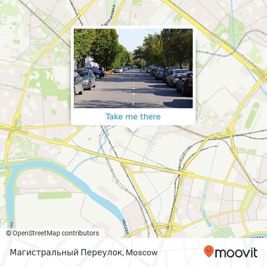 Магистральный Переулок map