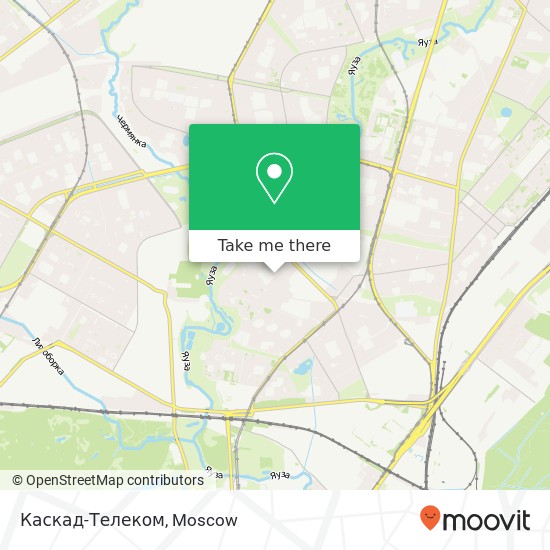Каскад-Телеком map