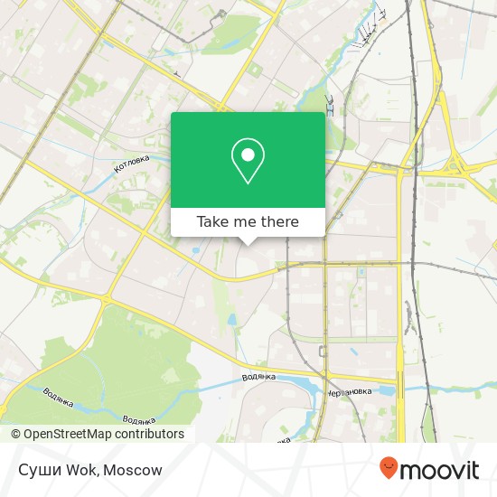 Суши Wok map