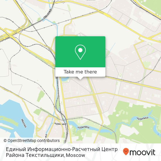 Единый Информационно-Расчетный Центр Района Текстильщики map