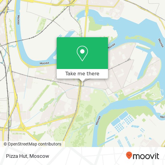 Pizza Hut map