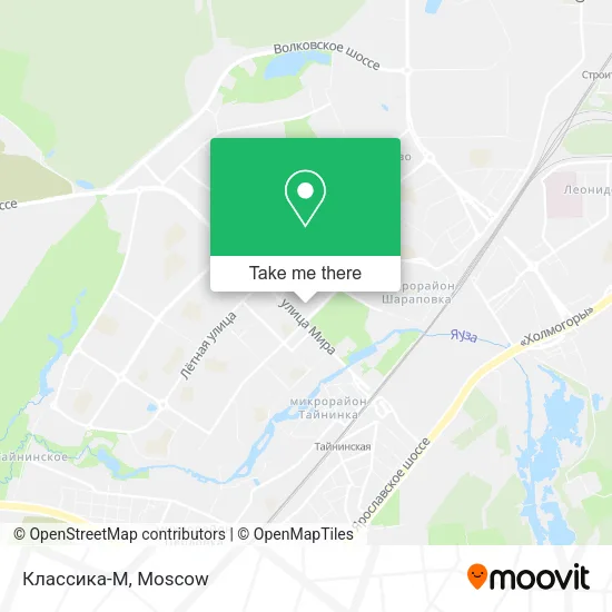 Классика-М map