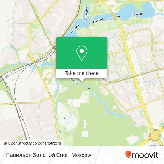 Павильон Золотой Сноп map