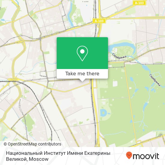 Национальный Институт Имени Екатерины Великой map