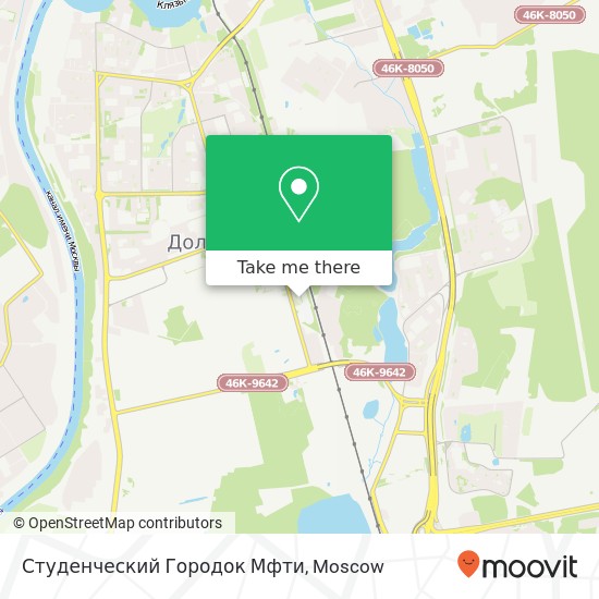 Студенческий Городок Мфти map