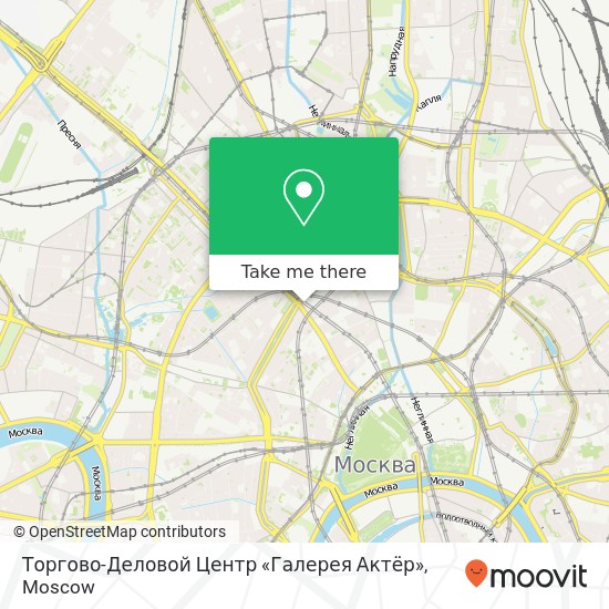 Торгово-Деловой Центр «Галерея Актёр» map