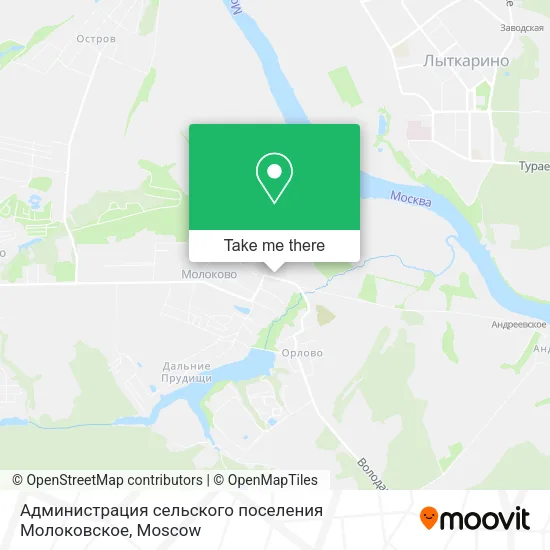 Администрация сельского поселения Молоковское map