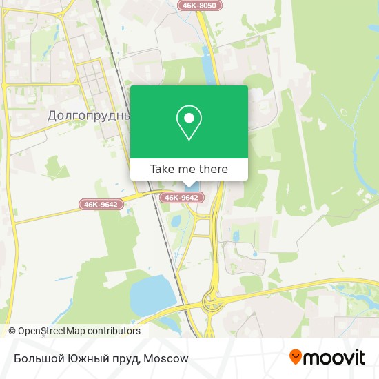 Большой Южный пруд map