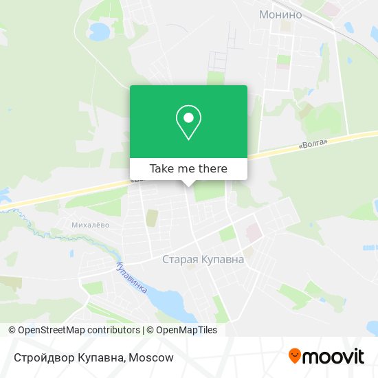 Стройдвор Купавна map