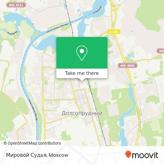 Мировой Судья map