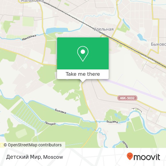 Детский Мир map