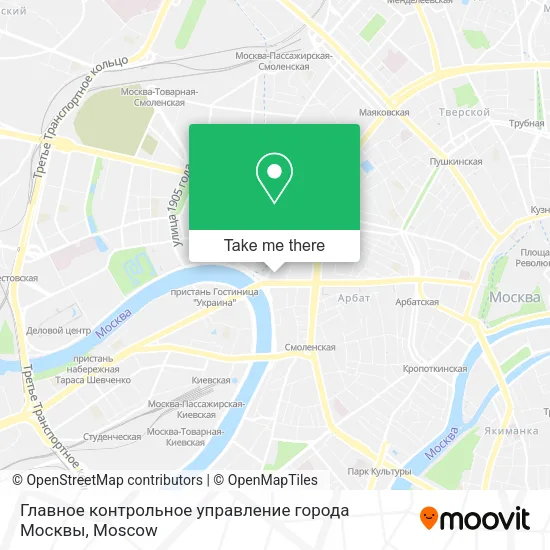Главное контрольное управление города Москвы map