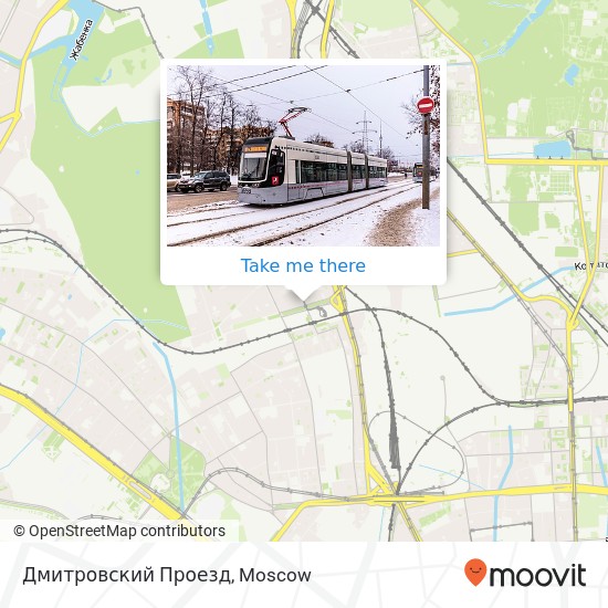 Дмитровский Проезд map