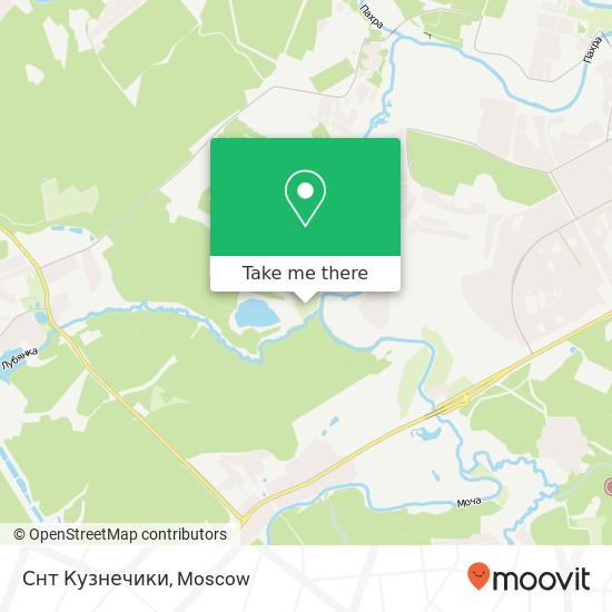 Снт Кузнечики map