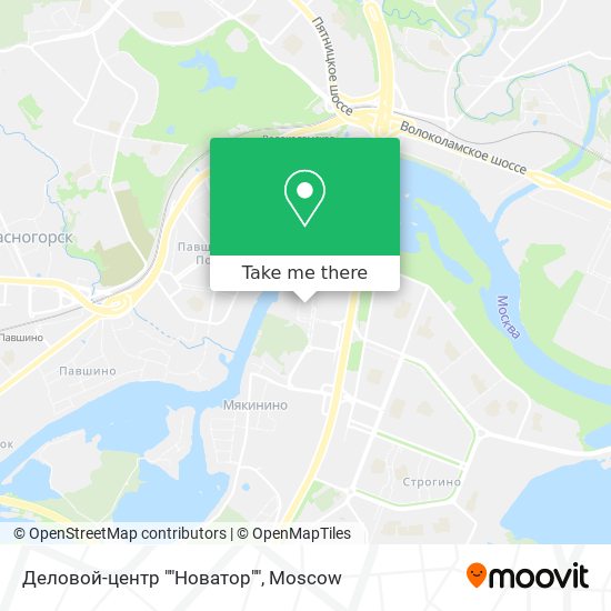 Деловой-центр ""Новатор"" map