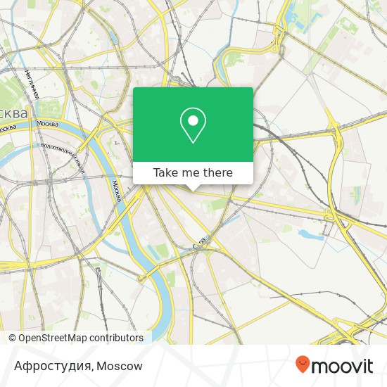 Афростудия map