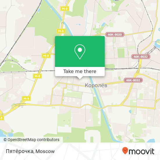 Пятёрочка map