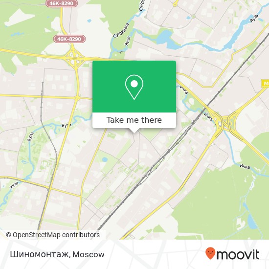 Шиномонтаж map