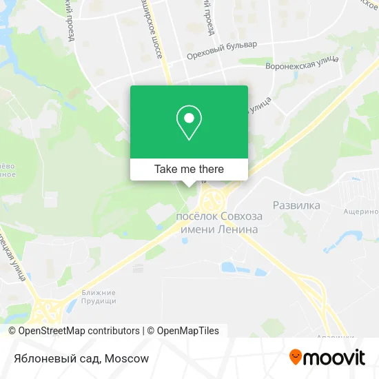 Яблоневый сад map