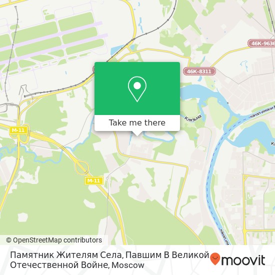 Памятник Жителям Села, Павшим В Великой Отечественной Войне map