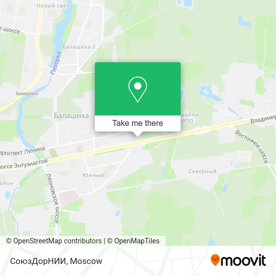 СоюзДорНИИ map