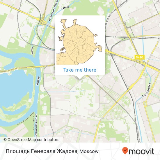 Площадь Генерала Жадова map