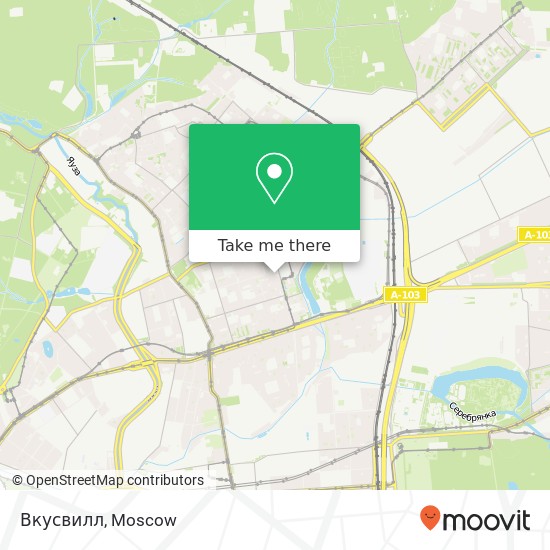 Вкусвилл map