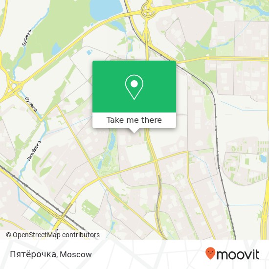 Пятёрочка map