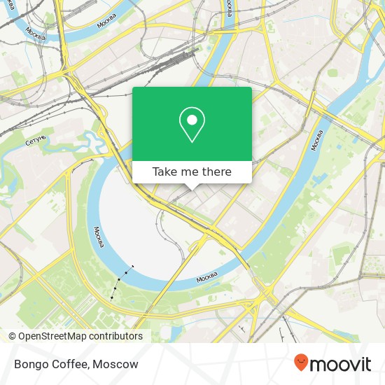 Bongo Coffee map