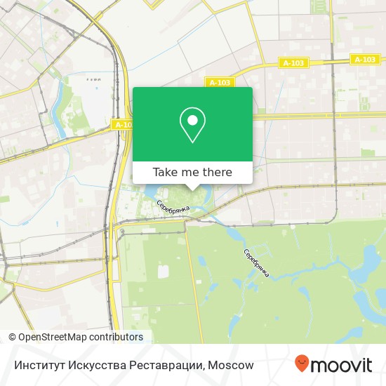 Институт Искусства Реставрации map