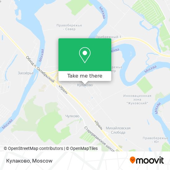 Кулаково map