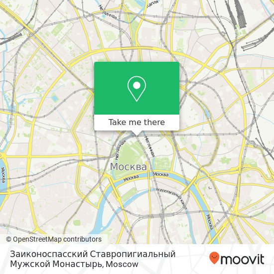 Заиконоспасский Ставропигиальный Мужской Монастырь map