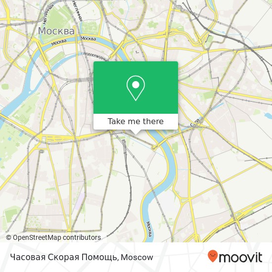 Часовая Скорая Помощь map