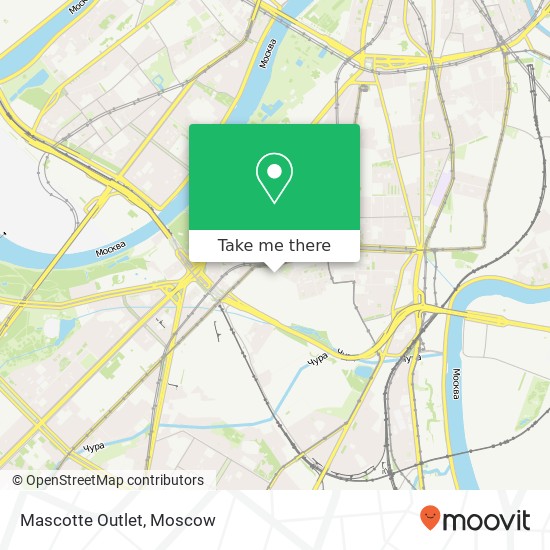 Mascotte Outlet map