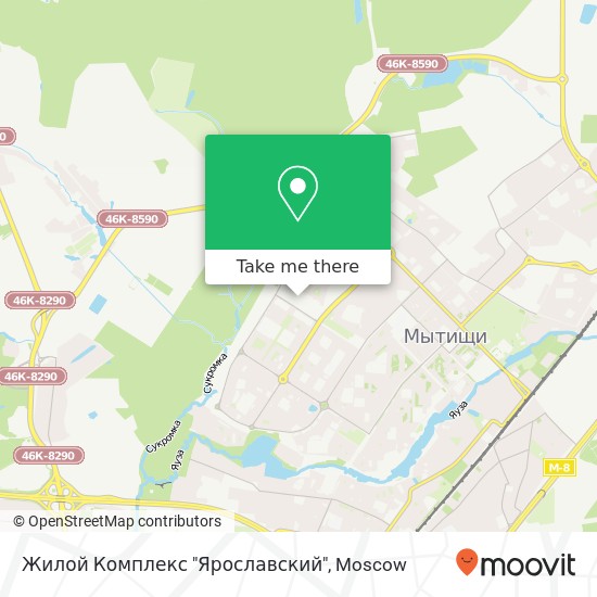Жилой Комплекс "Ярославский" map