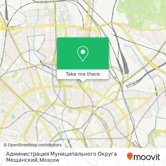 Администрация Муниципального Округа Мещанский map