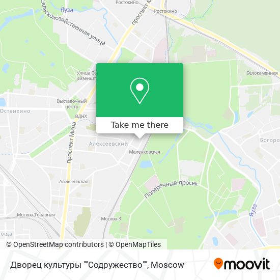 Дворец культуры ""Содружество"" map