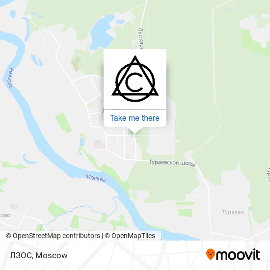 ЛЗОС map