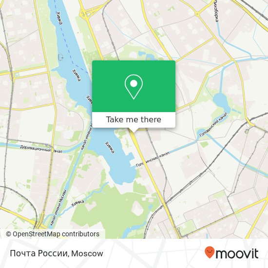 Почта России map