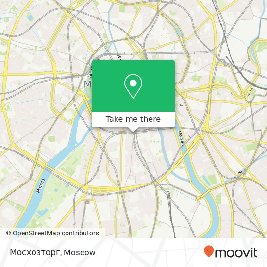 Мосхозторг map