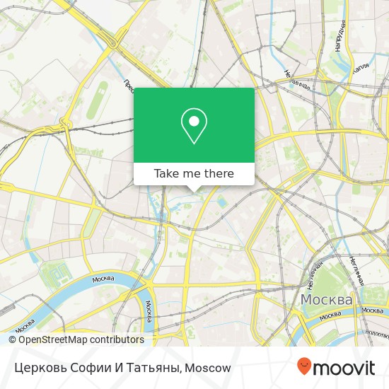 Церковь Софии И Татьяны map