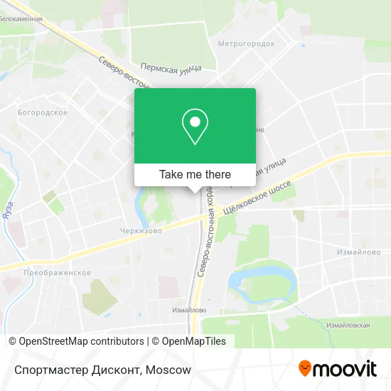 Спортмастер Дисконт map