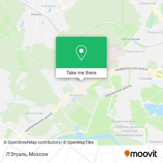 Л'Этуаль map