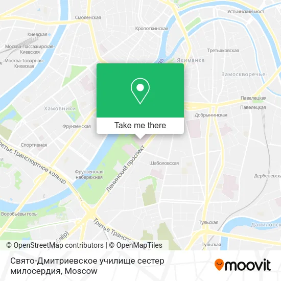 Свято-Дмитриевское училище сестер милосердия map
