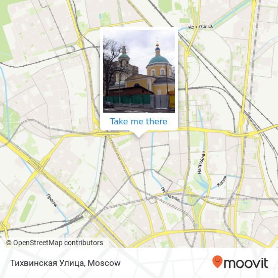 Тихвинская Улица map