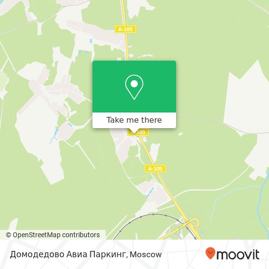 Домодедово Авиа Паркинг map