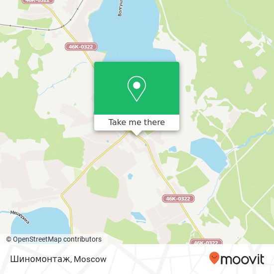 Шиномонтаж map