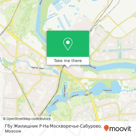Гбу Жилищник Р-На Москворечье-Сабурово map